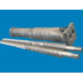 Extruder Conical Twin Screw Barrel Bimetallic